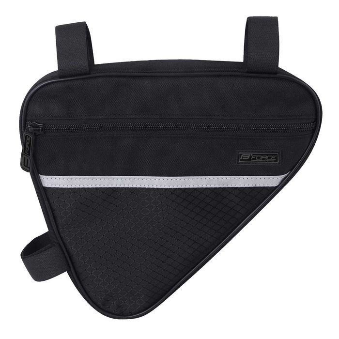 Чанта за велосипед колело CLASIC ECO, Монтаж на рамка, Черна