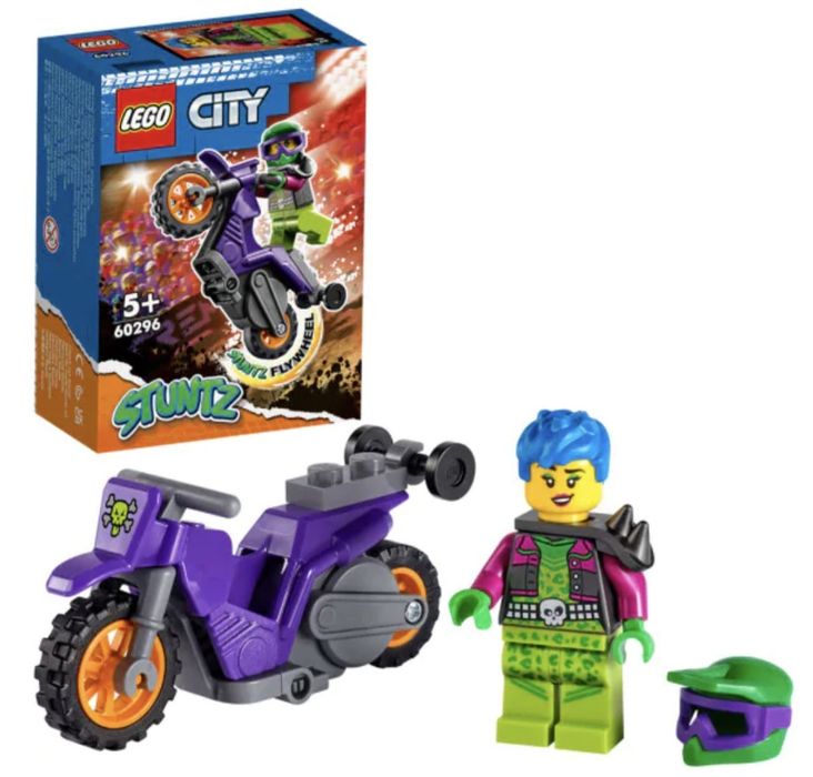 LEGO City Stuntz каскадьорски мотор 60296