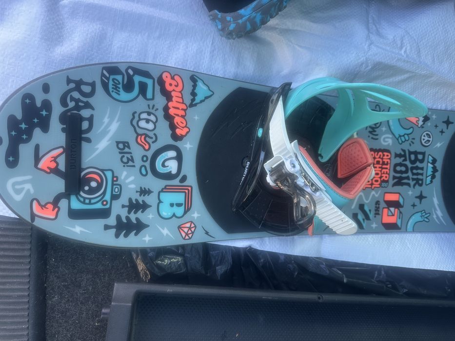 snowboard burton after school copiii