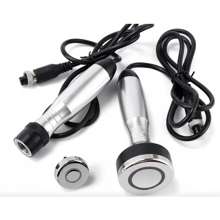 Кавитационен ултразвуков апарат за липосукция, 3в1, Бял, 40 MHz