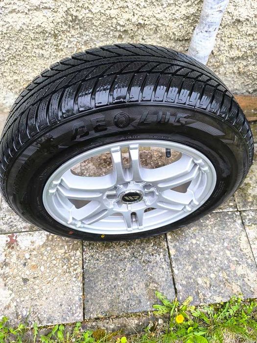 Алуминиеви джанти 15 цола със зимни гуми