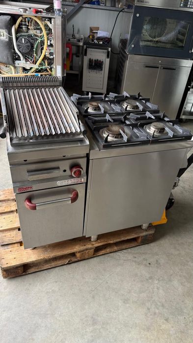 Grill grătar roca vulcanică Bertos Italia