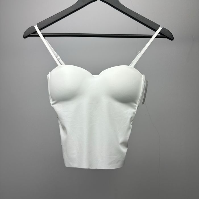 Дамско бюстие / топ с твърди чашки 4 цвята