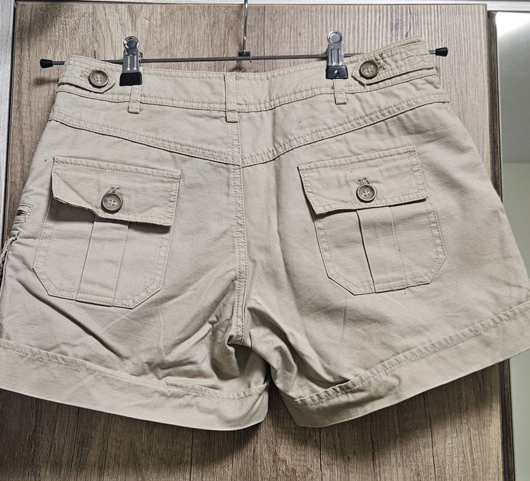 Дамски къси панталони MANGO Basic Карго стил | Размер EUR 34 (XS)
