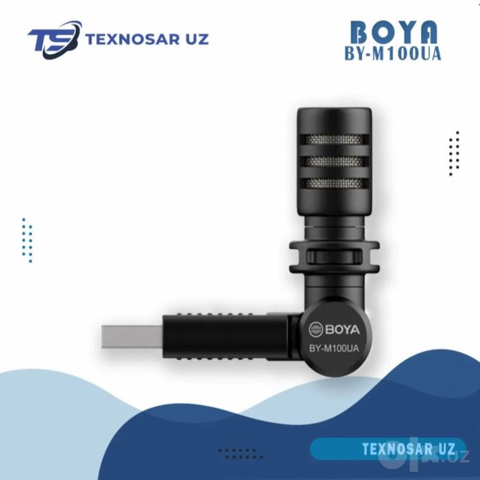 BOYA BY-M100UA это  всенаправленный конденсаторный микрофон