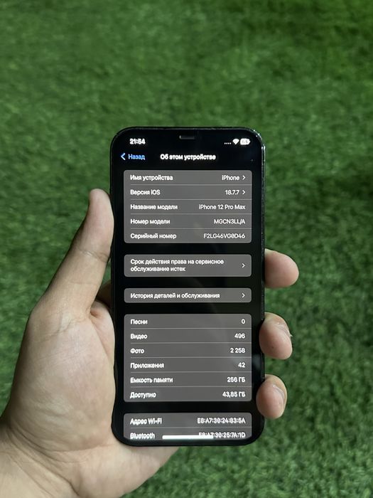 Iphone 12 pro max blue