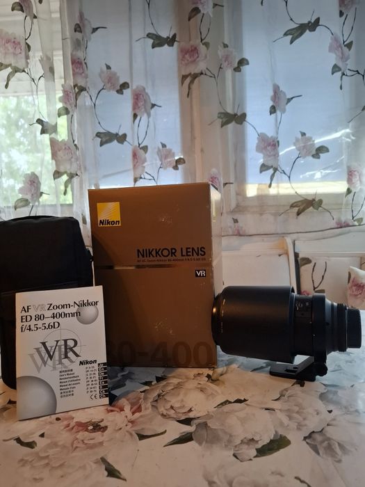 Телеобьектив Nikkor 80-400 mm