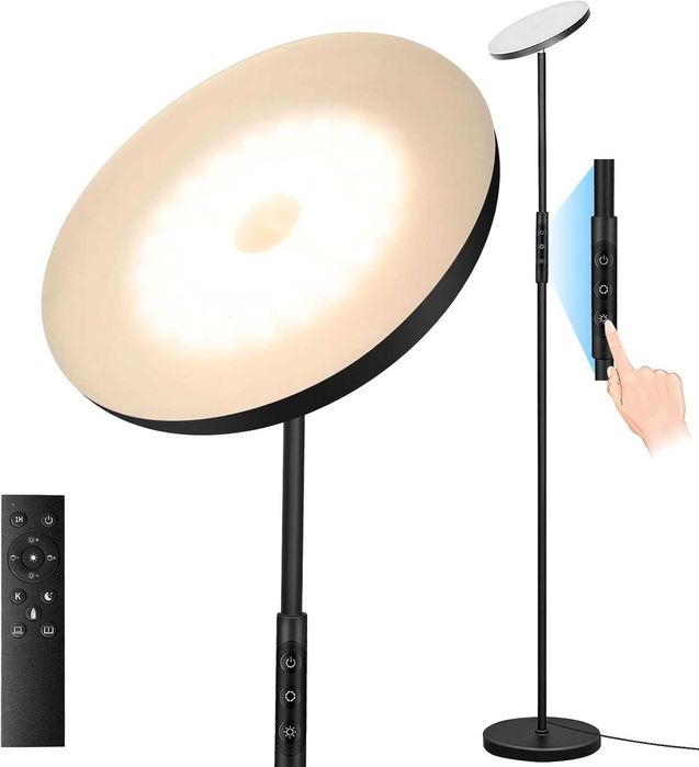 Lampa led smart podea 30W 3000lm dimabila wifi Alexa Google