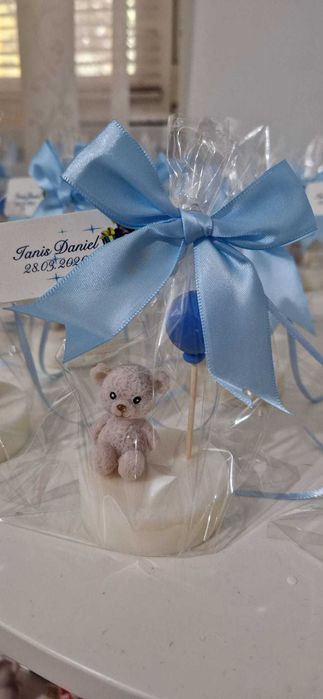 Mărturii botez ursuleț parfumate,  Handmade elegante