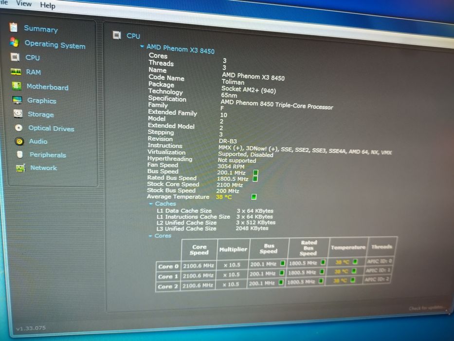 Placa de baza Asus M3A78-EH socket AM2+, AMD Phenom x3,  testata
