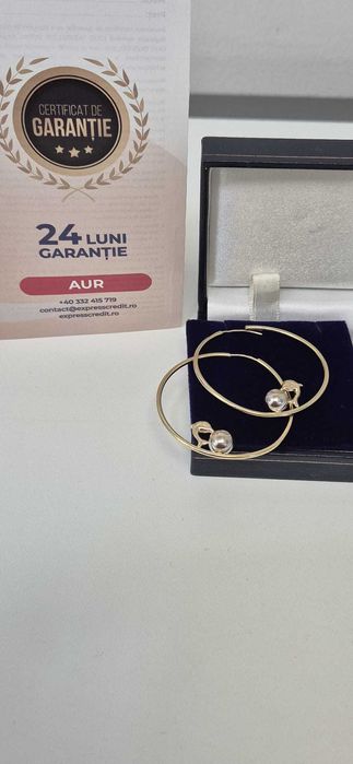 (AG46) Cercei aur 14K B.4591.1
