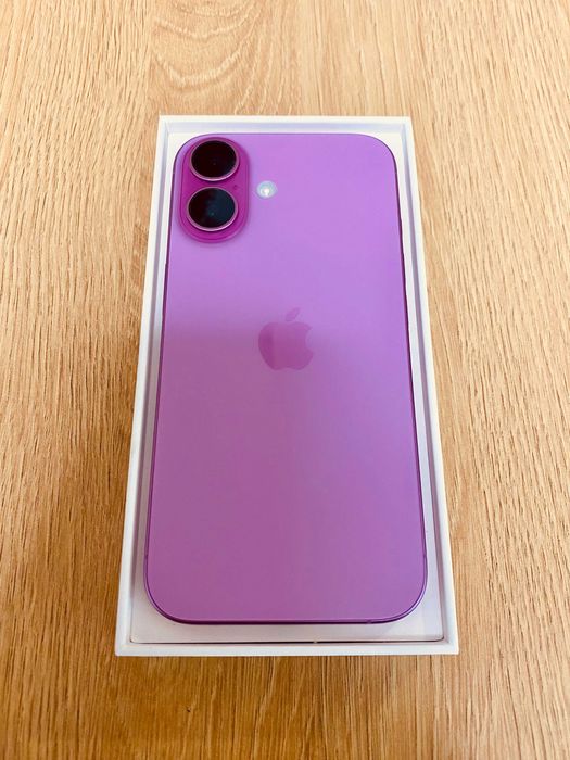 Apple iPhone 16, 128GB, 5G, Pink