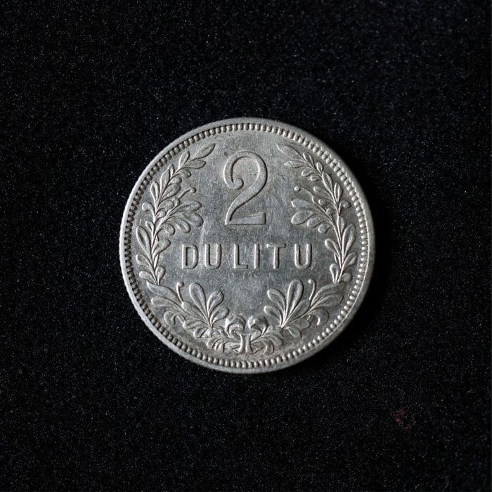 Литва 2 лита 1925 серебро
