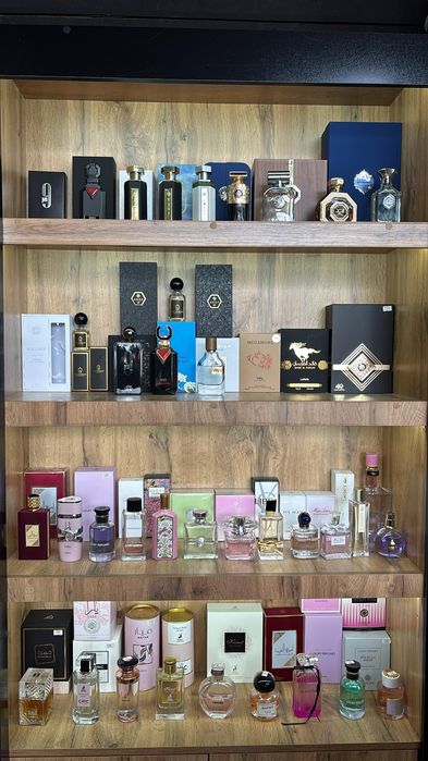 Разные парфюмерии и духи