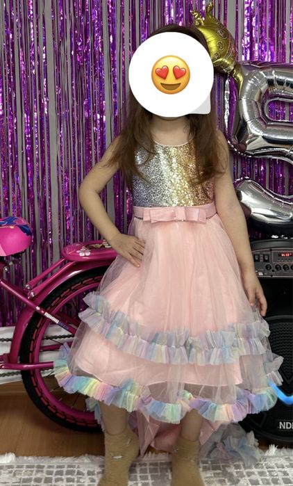 Платье 120-130см