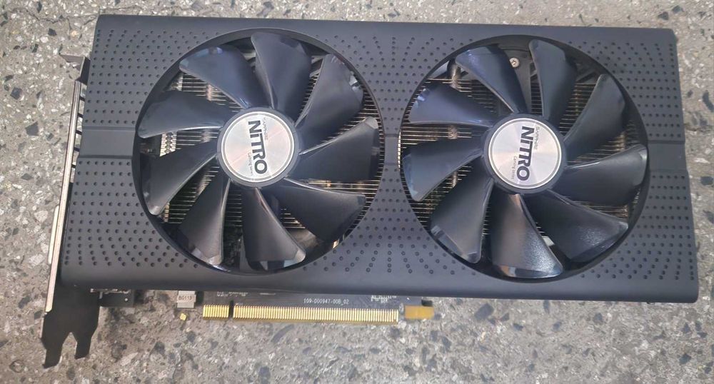 AMD Radeon RX480 Sapphire Nitro+ 8GB Гаранция 3 месеца