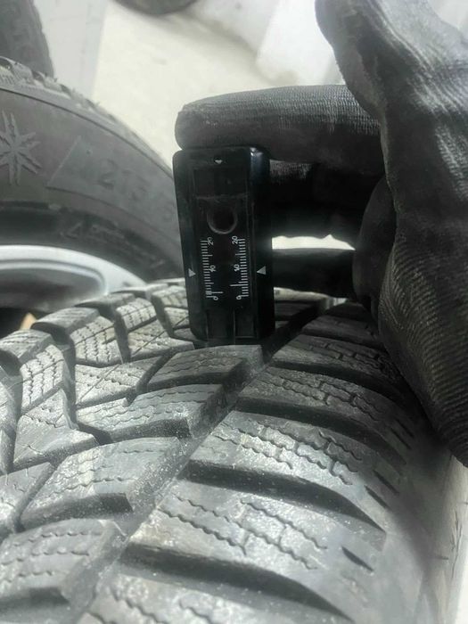 4бр. алуминиеви джанти 5X112 с гуми 215/60/16