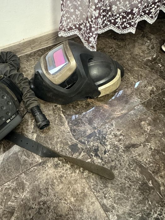 Masti cu acumulator universal si 3M si baterie rezerva si filtru si ge