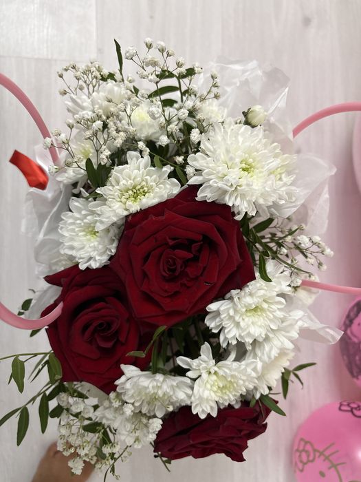 Букет цветов роза