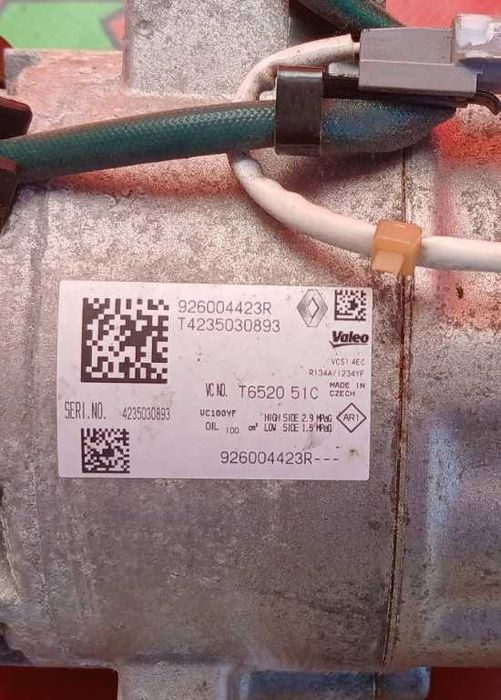 Compresor AC Dacia Duster 3 Bigster 1.2 Tce 2024 2025 cod 926004423R