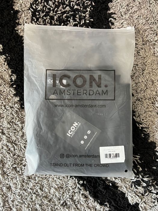 Мъжки черни дънки Icon