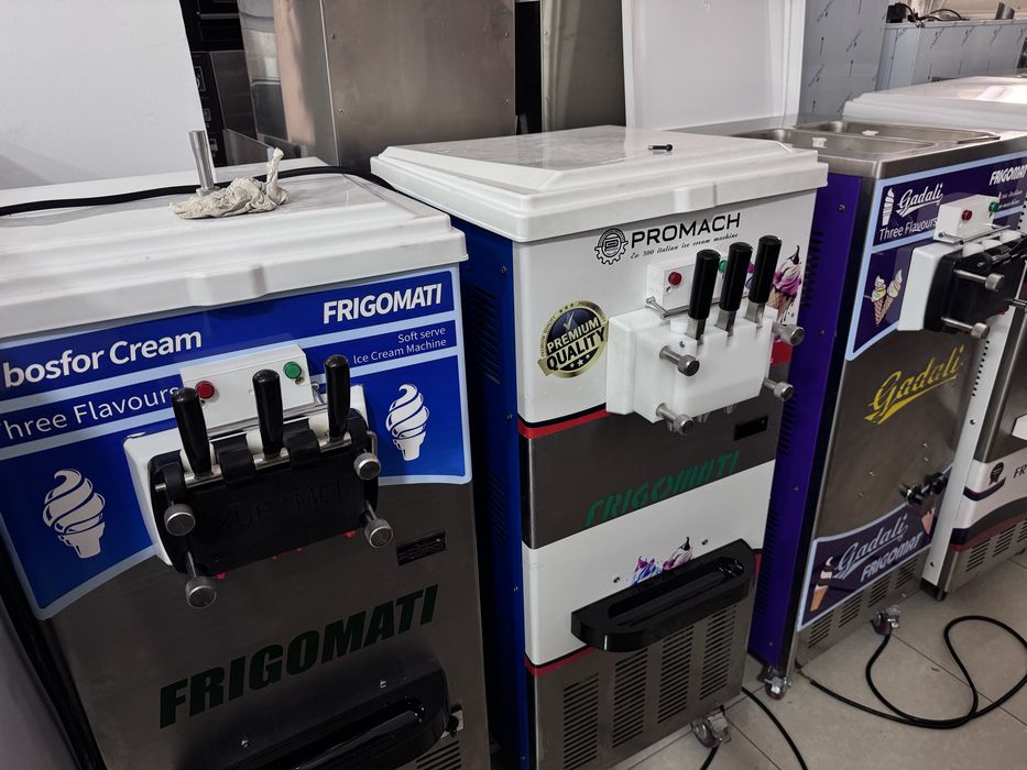 Frezer jumbo frezir muz qaymoq apparat firgamatik promach donper 380w