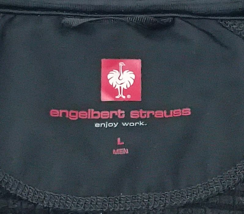 Engelbert Strauss Fleece Sweatshirt оригинално горнище L черно горно