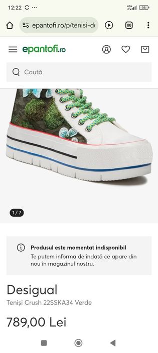 Desigual pantofi crush