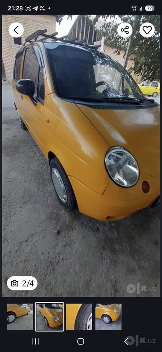 Matiz sotiladi holati yaxshi