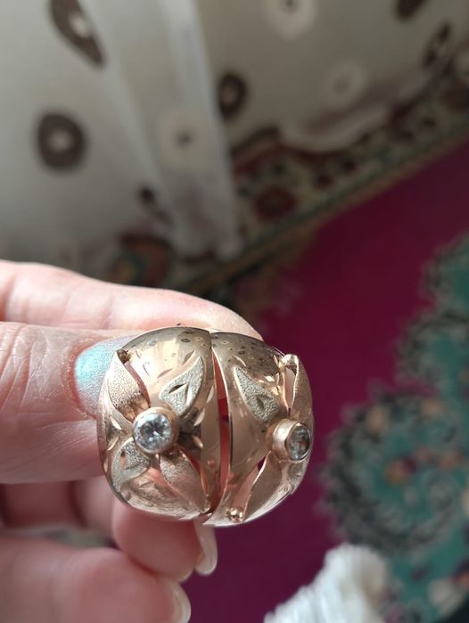 Серьги золотые 585