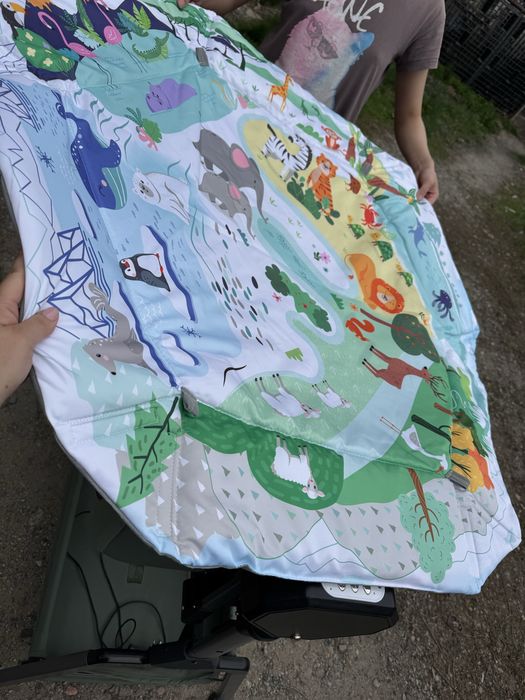 Коврик детский с ишрушками