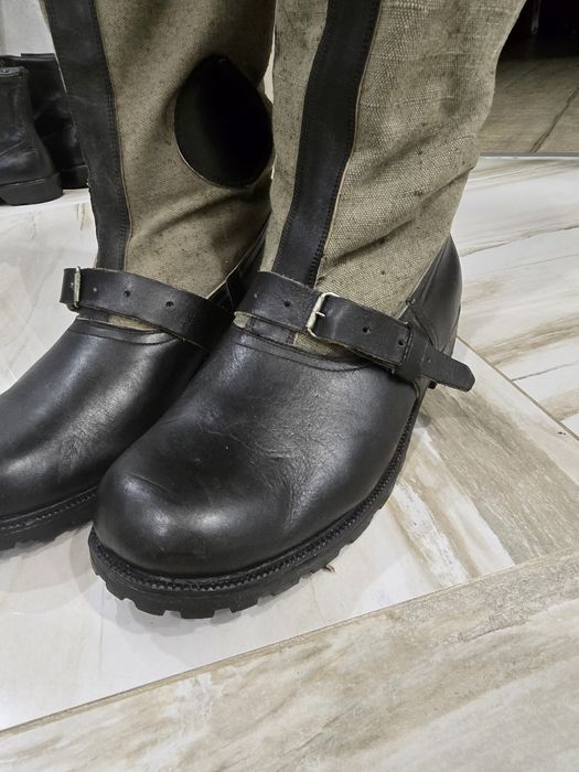 Здрави мъжки ботуши №43 – кожа, топли и удобни