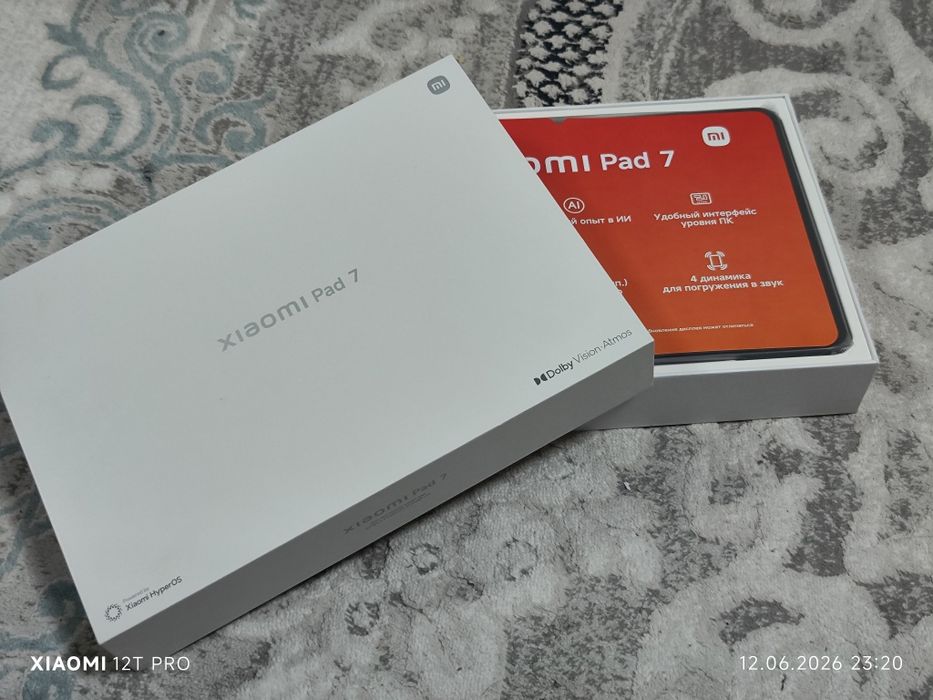 Xiaomi pad 7 128/8 в идеальном состоянии с комплектом