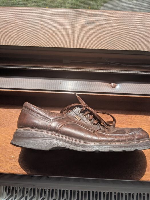 Mocasini din piele maro
