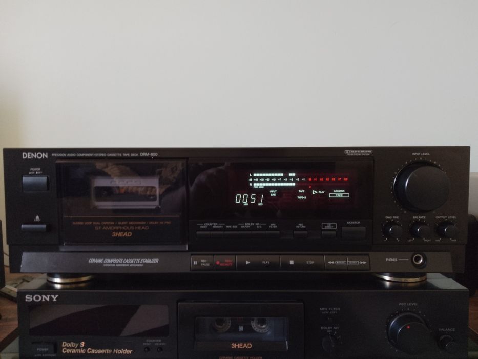 Casetofon Deck Denon DRM 800/Cap de serie
