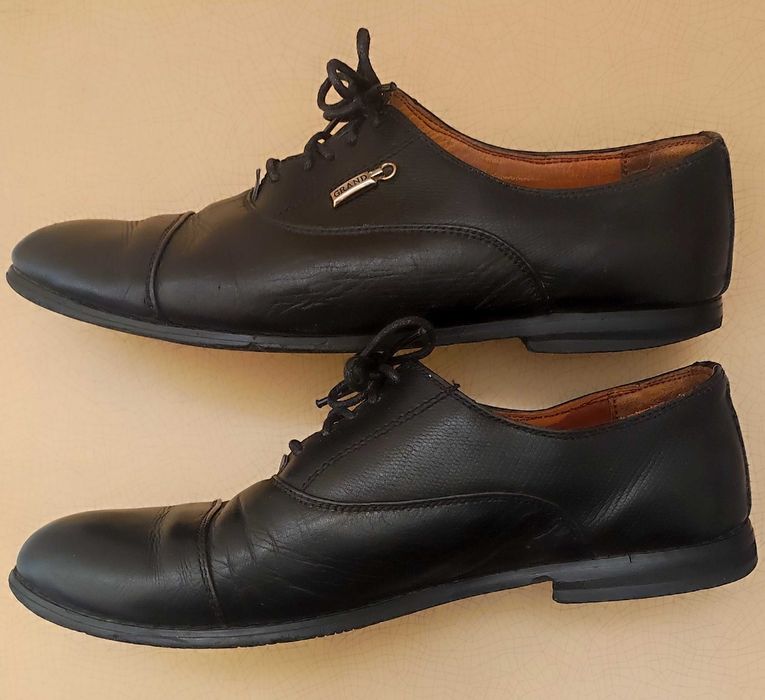 Кожаные ботинки унисекс