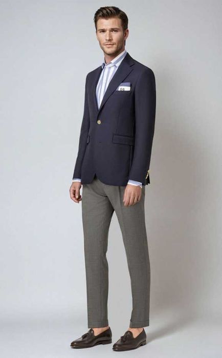 Sacou blazer de lux Eduard Dressler 52 XL 100% lana extrafina butoni