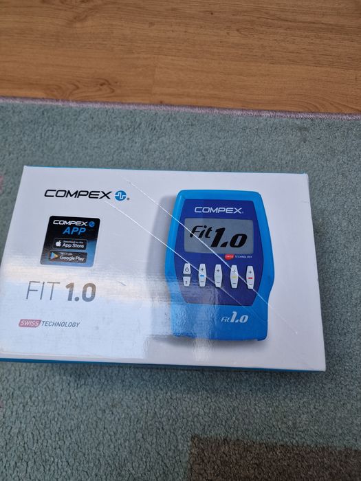 OFERTA! Vând aparat electrostimulare  COMPEX FIT 1.0 nou neutilizat