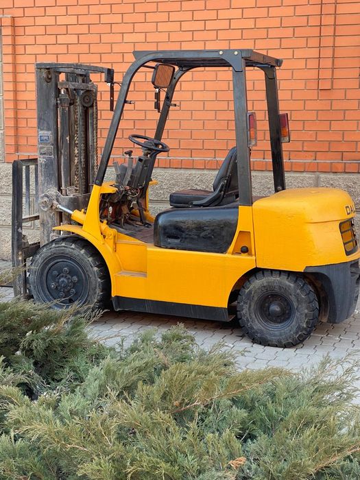 Кара погрузчик жёлтый