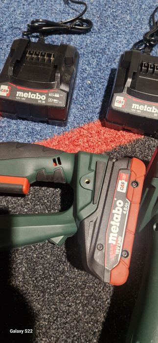 Metabo polizor ,rotopercutor pe acumulator