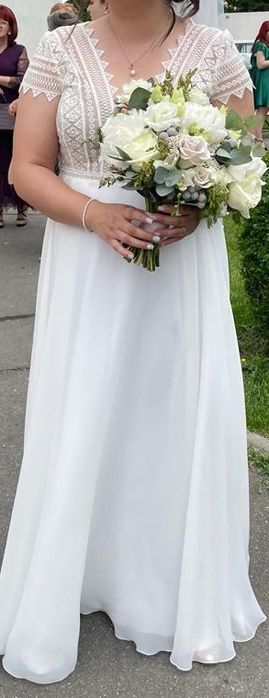 Rochie de mireasa mărime mare/ gravida