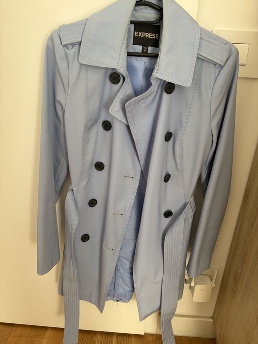 Trenci express marime xs culoare baby blue