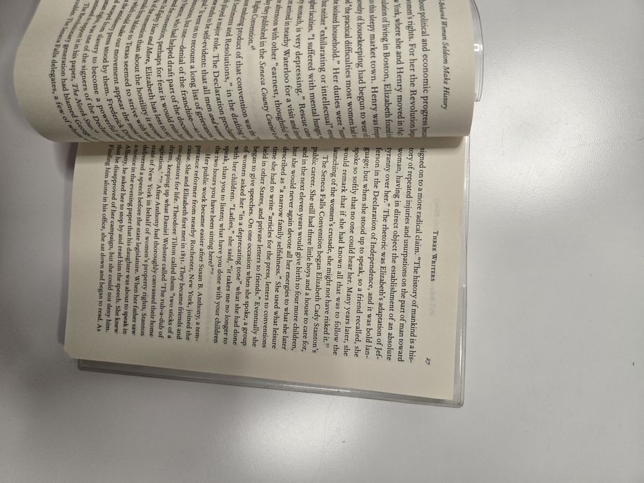 Нова - Well behaved women, seldom make history (на английски)