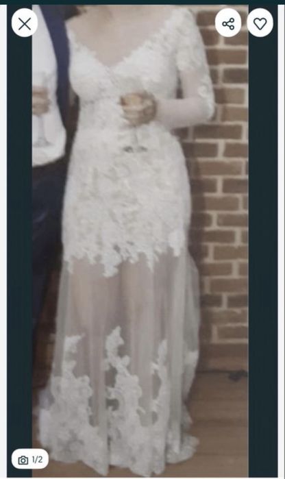 Rochie mireasa model deosebit