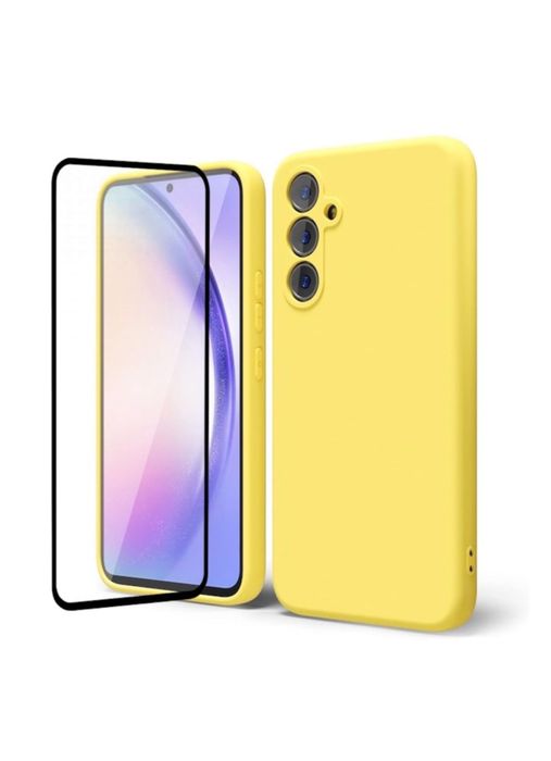 Husa X LEVEL Catifea +Folie Sticla Hard Samsung A06/A05/A04S/A05S/A16