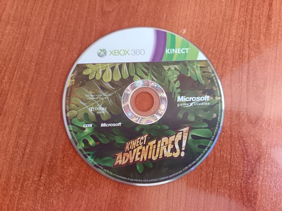 Kinect оригинал для xbox 360 с 3 дисками
