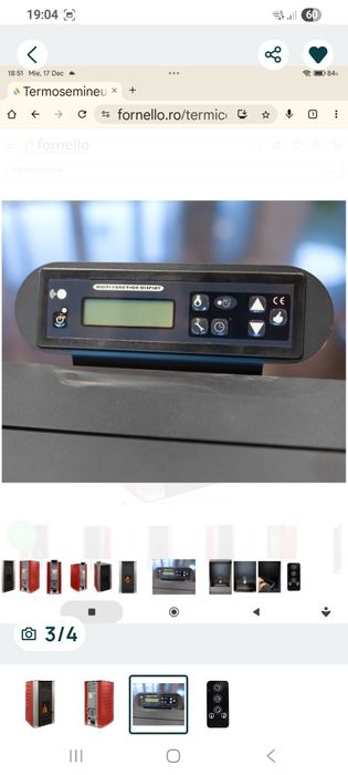 Termosemineu Fornello Serena 25kw