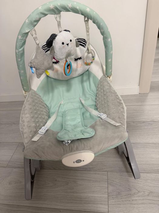 Balansoar 3 in 1, cu vibratii calmante, pentru bebelusi 0-18 kg,