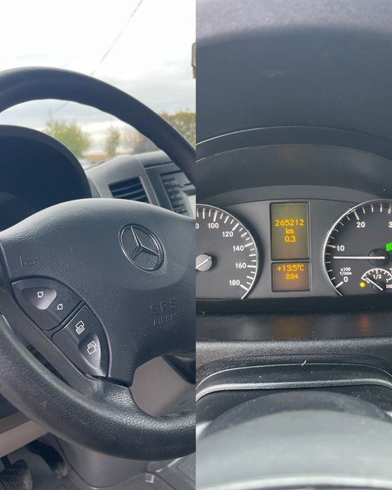 Mercedes Sprinter 519 Lung V6 190 CP E5 3.5T CAT. B CLIMA nerulat RO