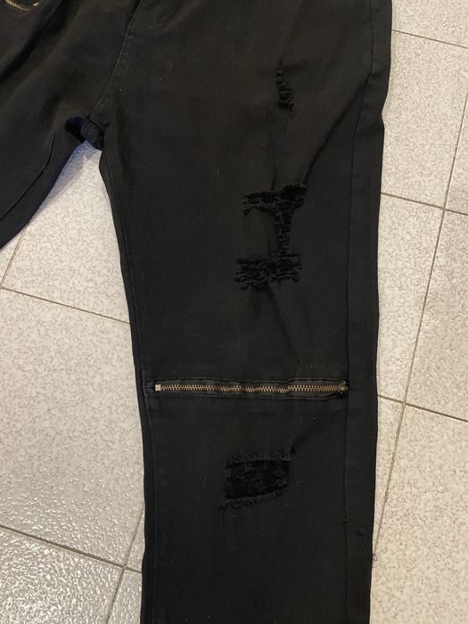 Панталон тип дънки ластичен ХЛ размер